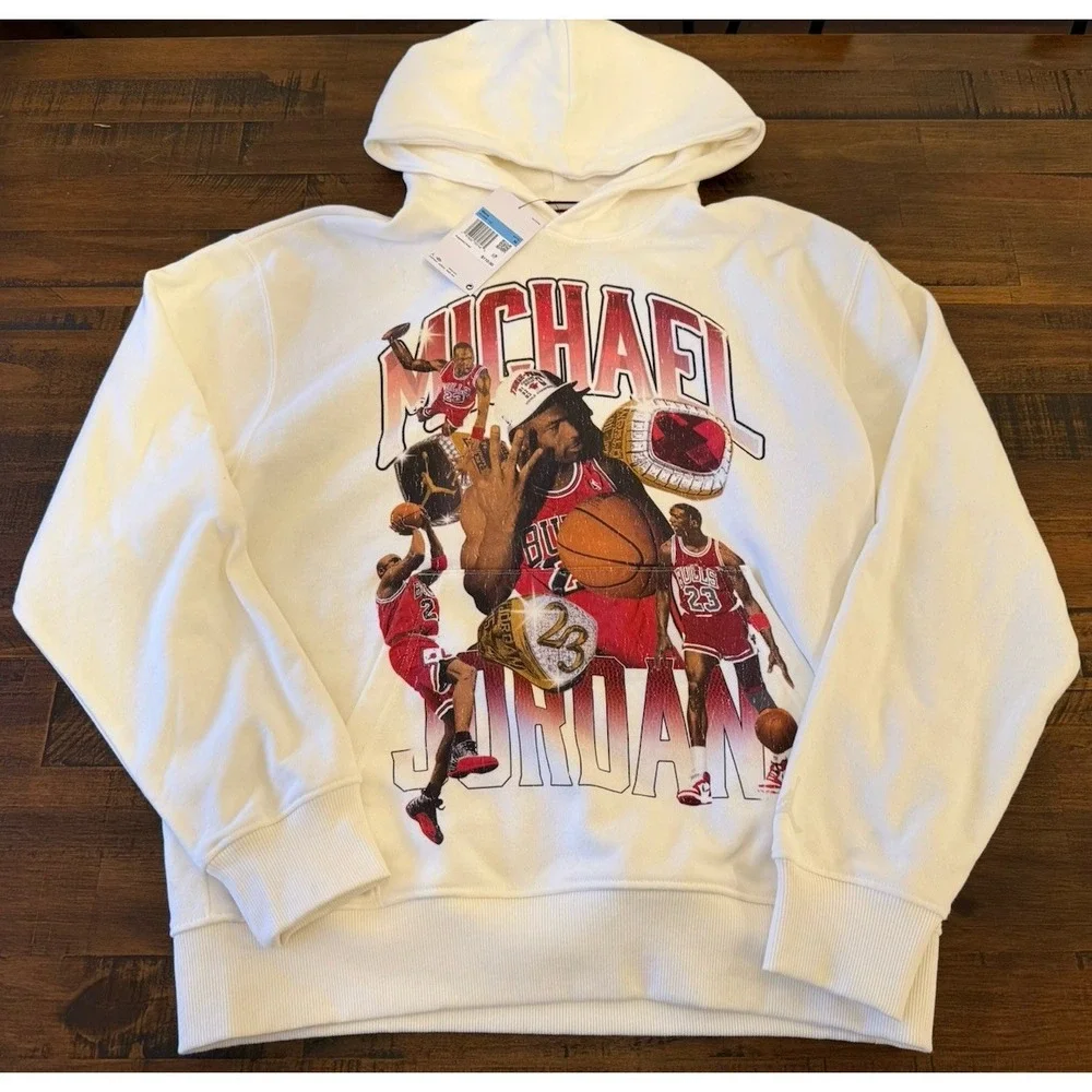 Air Jordan Flight Graphic Michael Jordan Hoodie Mens Medium HJ4396-133 $110 Read